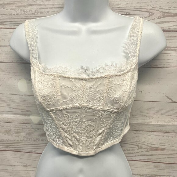 Victoria's Secret Dream Angels Lace Corset Top - Picture 4 of 11